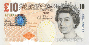 Great Britain P-389b 10 Pounds 2000
