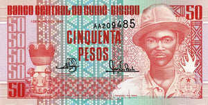 Guinea-Bissau P-10 50 Pesos 01.03.1990