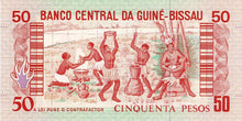Guinea-Bissau / P-10 / 50 Pesos / 01.03.1990
