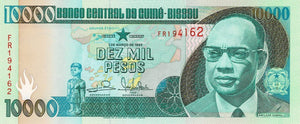 Guinea-Bissau P-15b 10'000 Pesos 01.03.1993