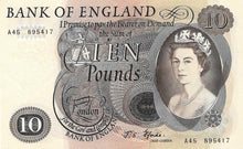 Great Britain 10 Pounds ND (1966-70)