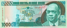Guinea Bissau P-15a 10'000 Pesos 01.03.1990