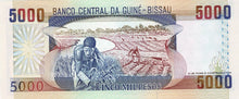 Guinea-Bissau / P-14b / 5'000 Pesos / 01.03.1993