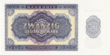 Germany Democratic Republic / P-19a / 20 Deutsche Mark / 1955
