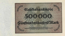 Germany / P-088b / 500'000 Mark / 01.05.1923 Reichsdruck