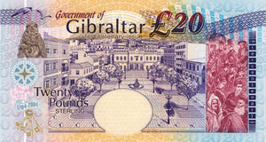 Gibraltar / P-31a / 20 Pounds / 04.08.2004 / COMMEMORATIVE