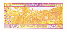 Guinea / P-35b / 100 Francs / 2012