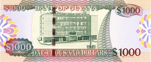 Guyana / P-38b / 1000 Dollars / ND (2011)