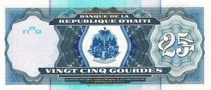 Haiti / P-266 / 25 Gourdes / 2000