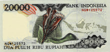 Indonesia / P-132d / 20'000 Rupiah / 1995