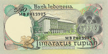 Indonesia / P-117 / 500 Rupiah / 1977