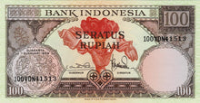 Indonesia P-69 100 Rupiah 1959