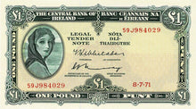 Ireland P-64c 1 Pound 08.07.1971