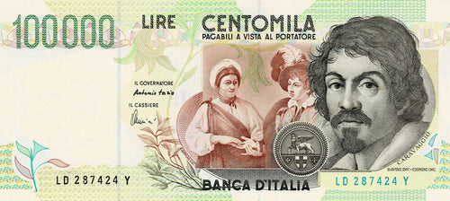 Italy P-117b 100'000 Lire D 1994