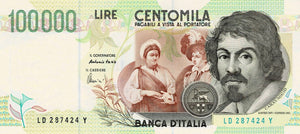 Italy P-117b 100'000 Lire D 1994