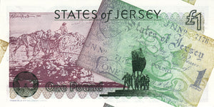 Jersey / P-25 / 1 Pound / 09.05.1995 / COMMEMORATIVE