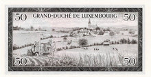 Luxembourg / P-51a / 50 Francs / 06.02.1961