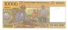 Madagascar / P-079b  / 10'000 Francs = 2'000 Ariary / ND (1995)