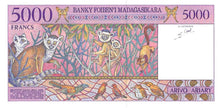 Madagascar / P-078b / 5'000 Francs = 1000 Ariary / ND (1995)