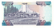 Malawi / P-28a / 50 Kwacha / 01.06.1990