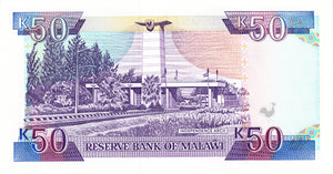 Malawi / P-28b / 50 Kwacha / 01.01.1994