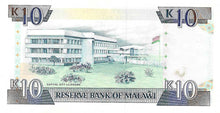 Malawi / P-25b / 10 Kwacha / 01.09.1992