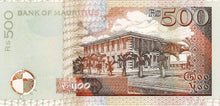 Mauritius / P-53b / 500 Rupees / 2001