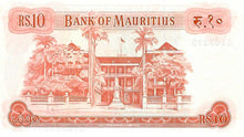 Mauritius / P-31c / 10 Rupees / ND (1967)