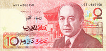 Morocco / P-60a / 10 Dirhams / 1987/AH1407