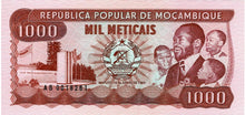 Mozambique P-132a 1000 Meticais 16.06.1988