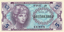 United States P-M57a 5 Cents ND (1965)