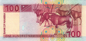 Namibia / P-09A / 100 Namibia Dollars / ND (2003)