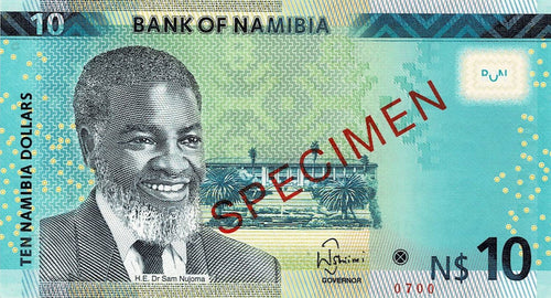 Namibia P-16s 10 Namibia Dollars 2015