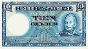Netherlands P-83 10 Gulden 04.03.1949