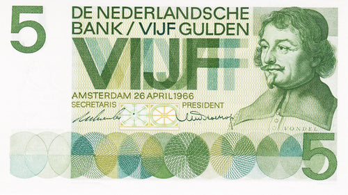 Netherlands / P-090a / 5 Gulden / 26.04.1966