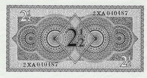 Netherlands / P-73 / 2 1/2  Gulden / 08.08.1949