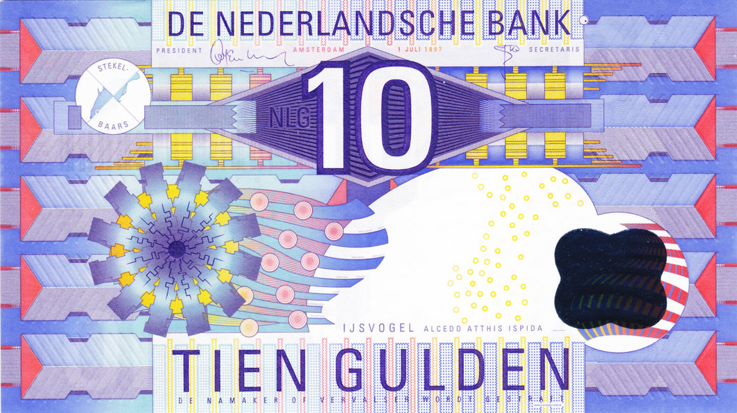 Netherlands / P-99 / 10 Gulden / 01.07.1997