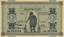 Netherlands Indies P-109a 2 1/2 Gulden 15.06.1940