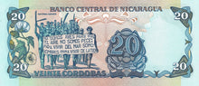 Nicaragua / P-152a / 20 Cordobas / 1985 (1988)