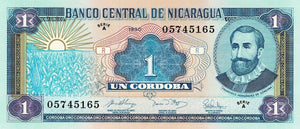 Nicaragua 1 Cordoba 1990