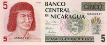 Nicaragua P-174 5 Cordobas ND (1991)
