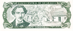 Nicaragua / P-176 / 20 Cordobas / ND (1990)