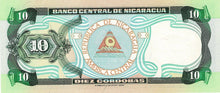 Nicaragua / P-181 / 10 Cordobas / 1996