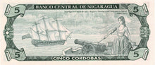 Nicaragua / P-174 / 5 Cordobas / ND (1991)