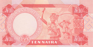 Nigeria / P-25d / 10 Naira / ND (1984-)