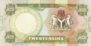 Nigeria / P-18e / 20 Naira / ND (1977-84)