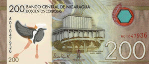 Nicaragua P-213 200 Cordobas 26.03.2014