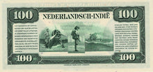 Netherlands Indies / P-117a /  100 Gulden / 02.03.1943