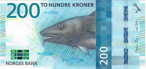 Norway P-55 200 Kroner 2016
