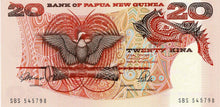 Papua New Guinea P-10a 20 Kina ND (1989)